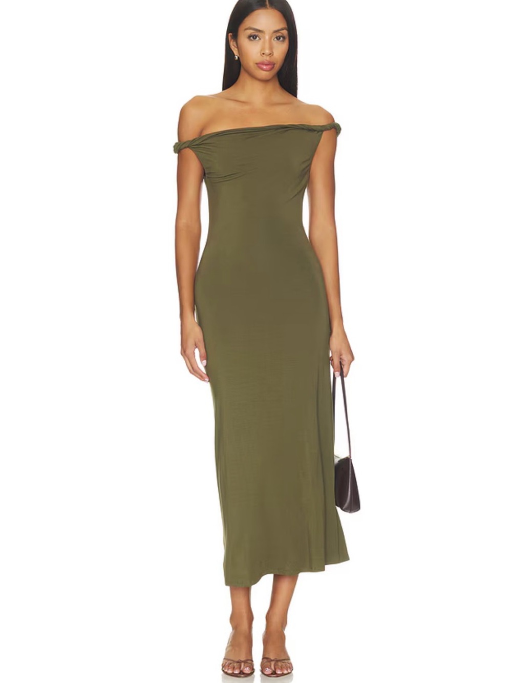 Carmella Dress in Olive
